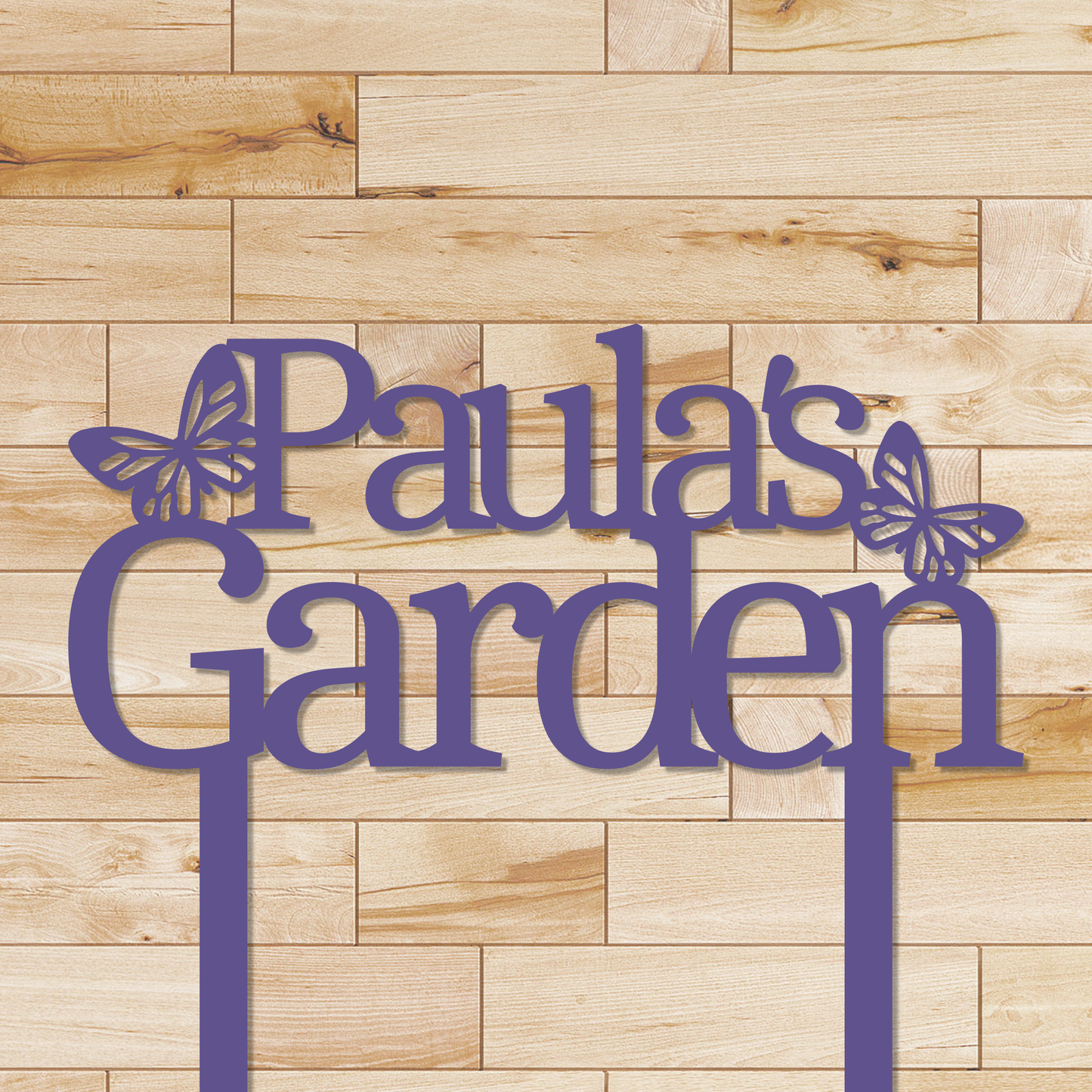 Personalized Garden Sign