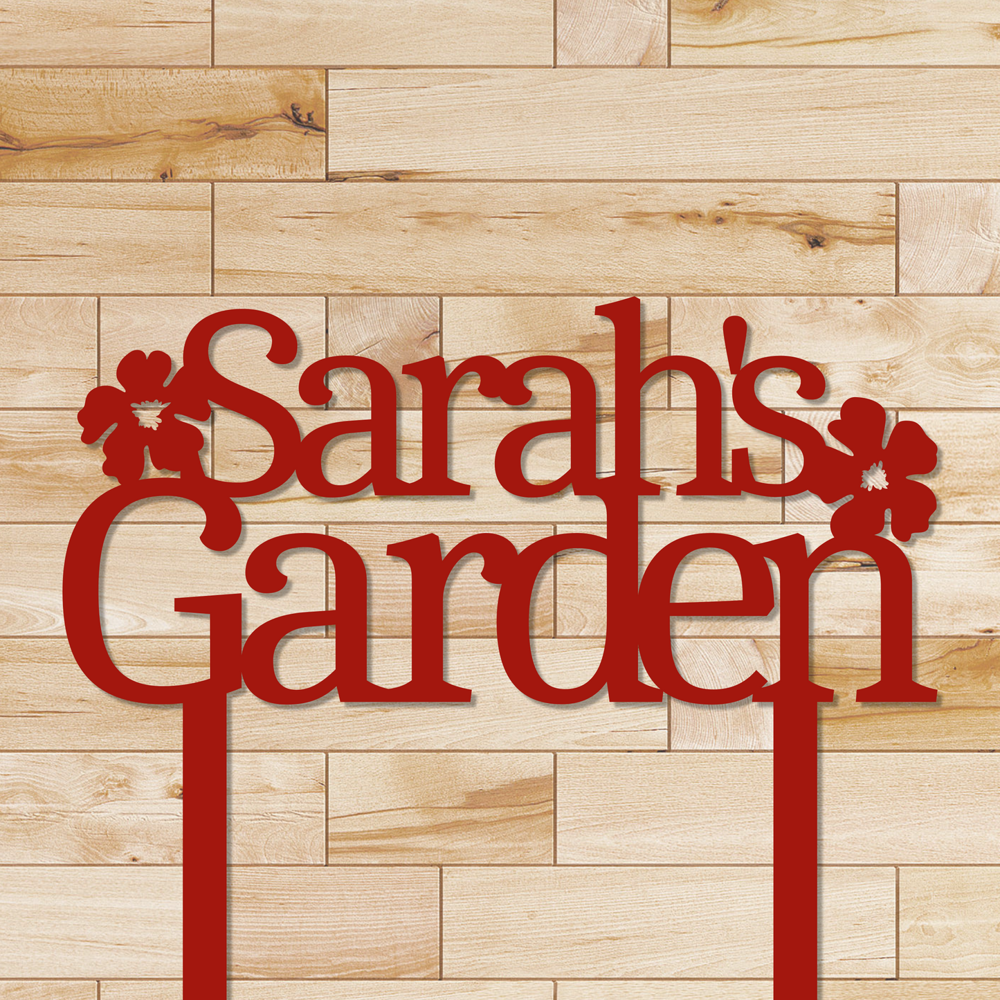 Personalized Garden Sign