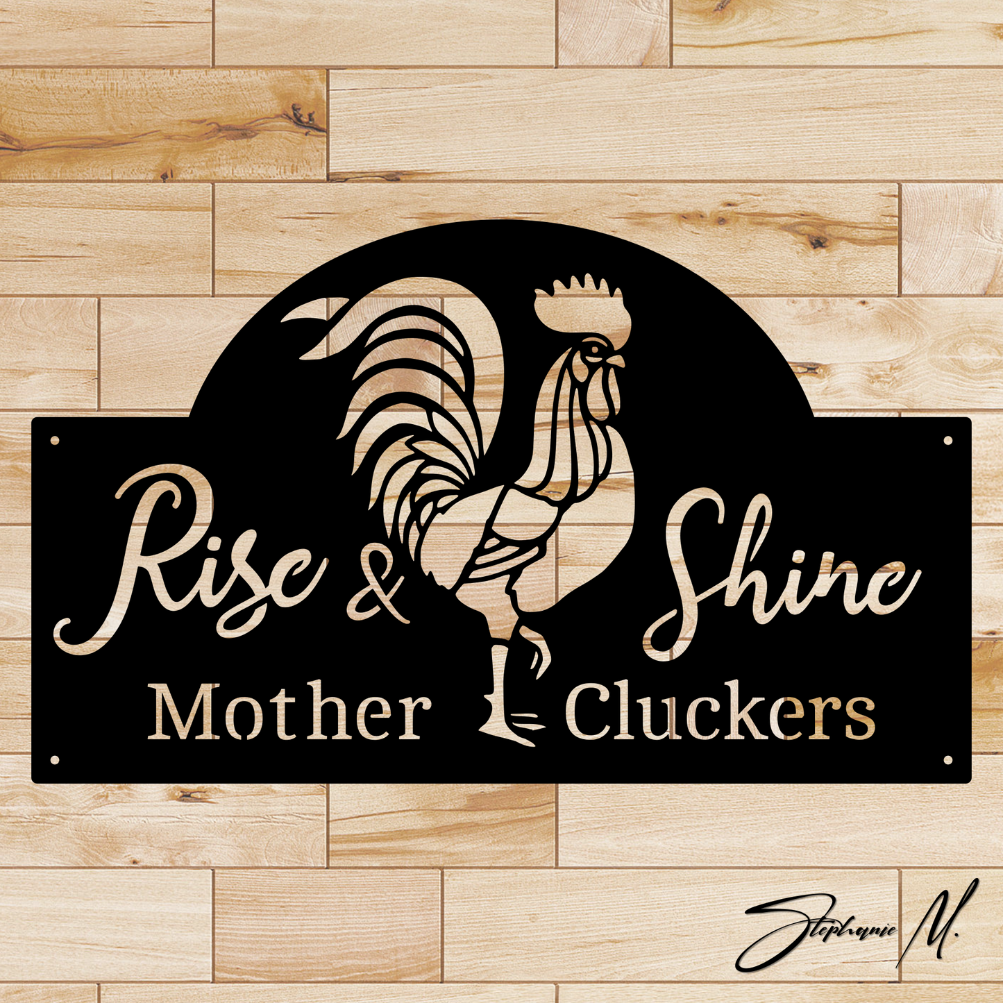 Rise & Shine Mother Cluckers - Tea Towel
